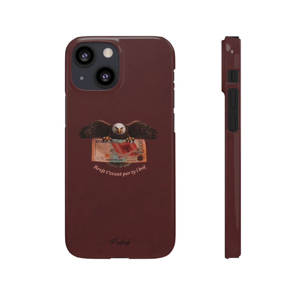 "Krejt t'zezat per ty i boj" Snap Case