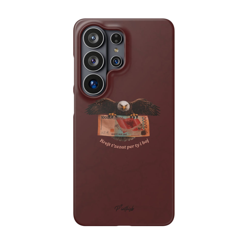 "Krejt t'zezat per ty i boj" Snap Case