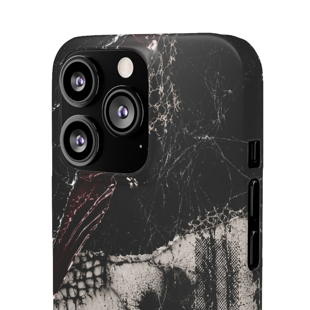 Midnight Static Snap Phone Case