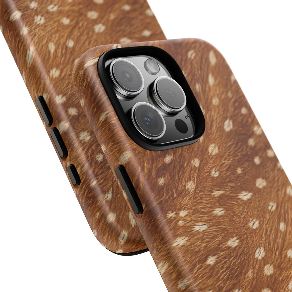 Caramel Deer Pattern Tough Case