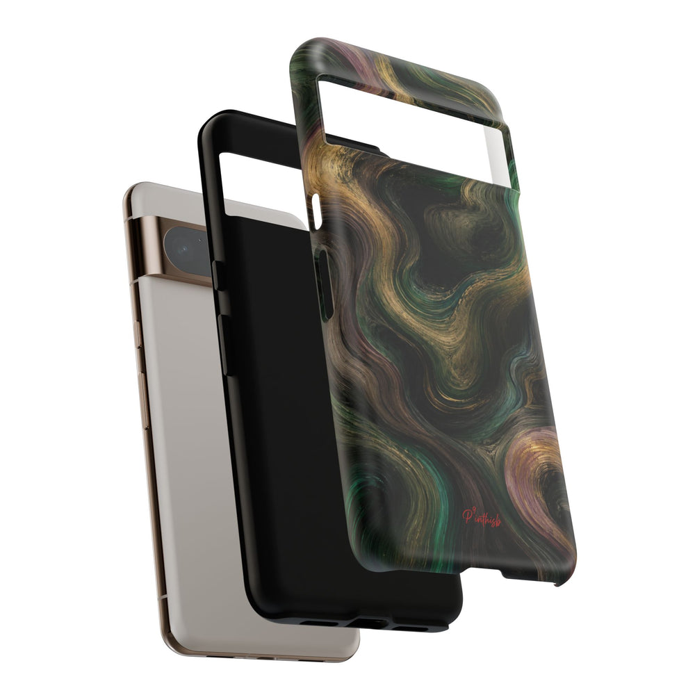 Marbled Forest Tough Phone Case