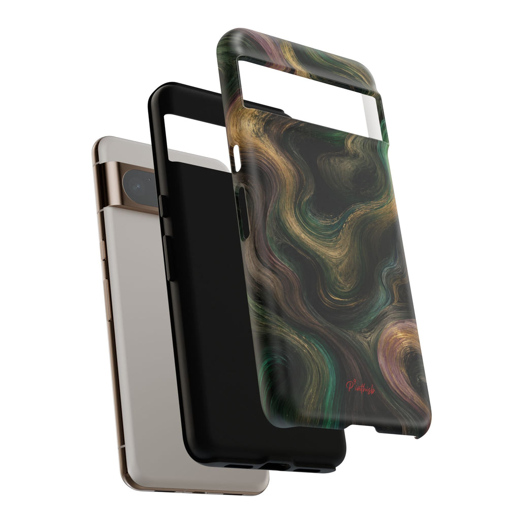 Marbled Forest Tough Phone Case