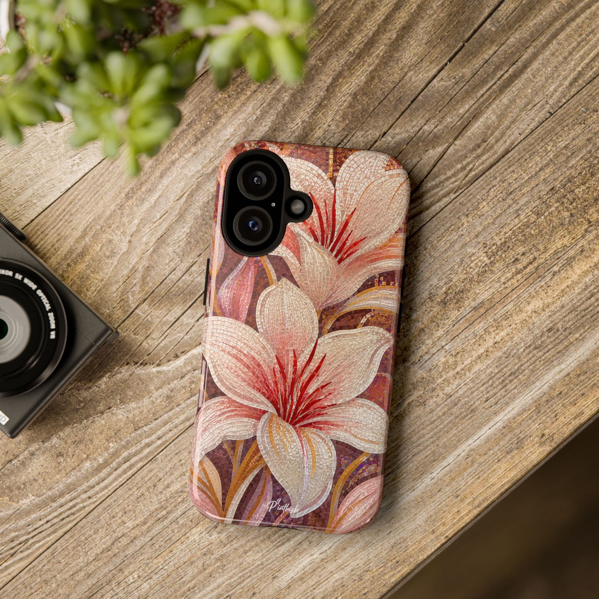 Floral Lily Tough Case