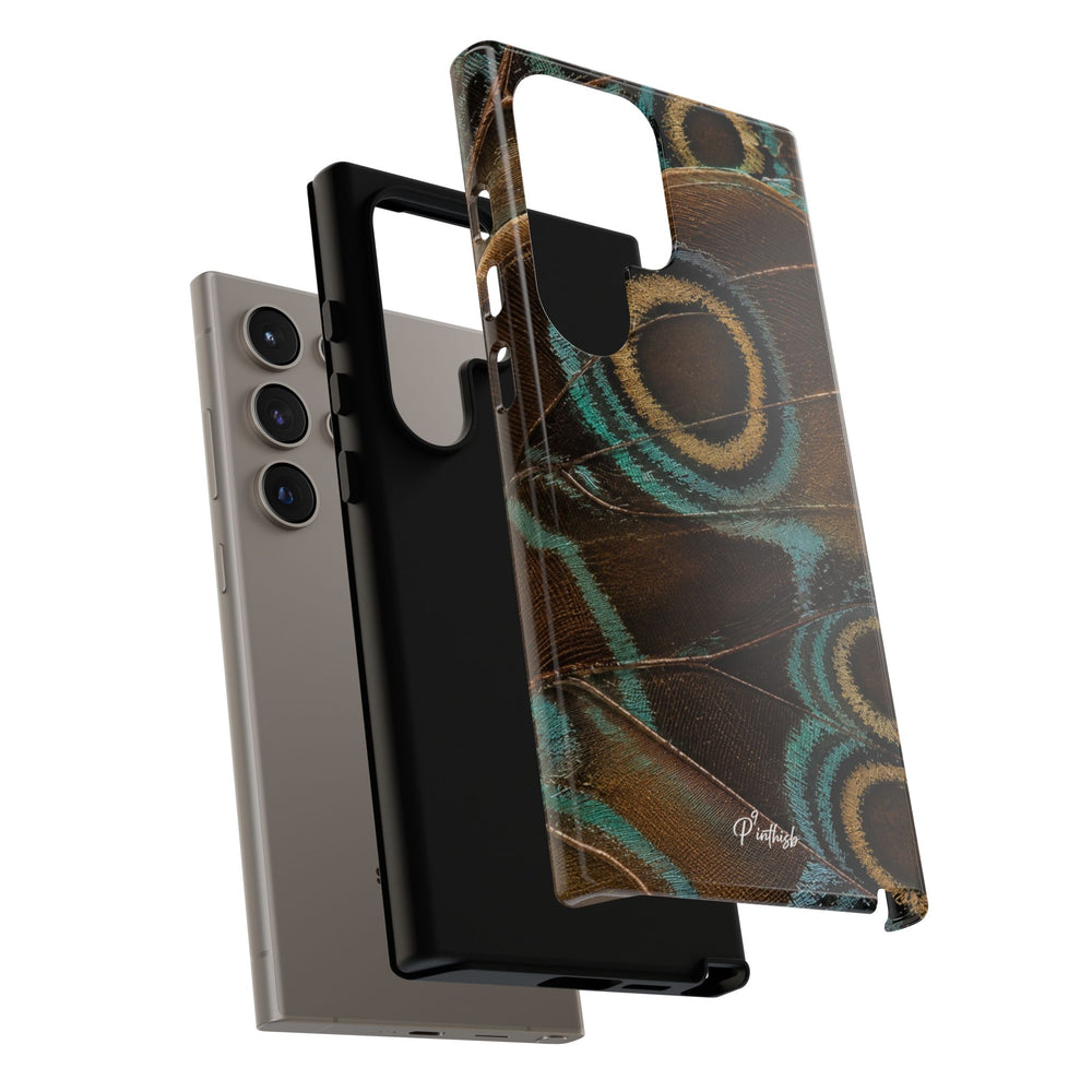Peacock Feather Pattern Tough Case