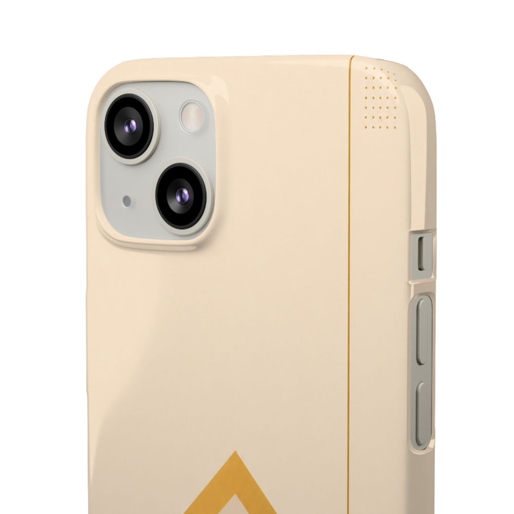 Gold Malboro Inspired Snap Phone Case