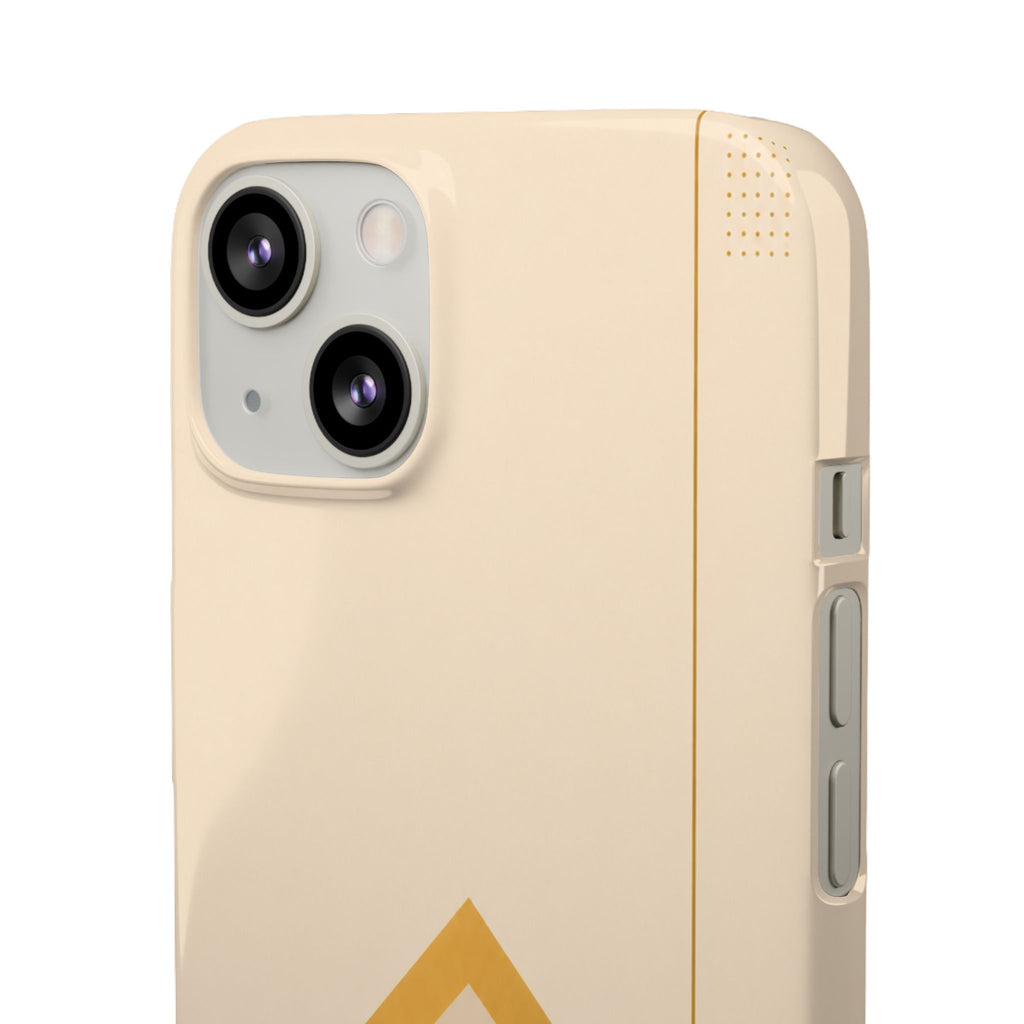 Gold Malboro Inspired Snap Phone Case