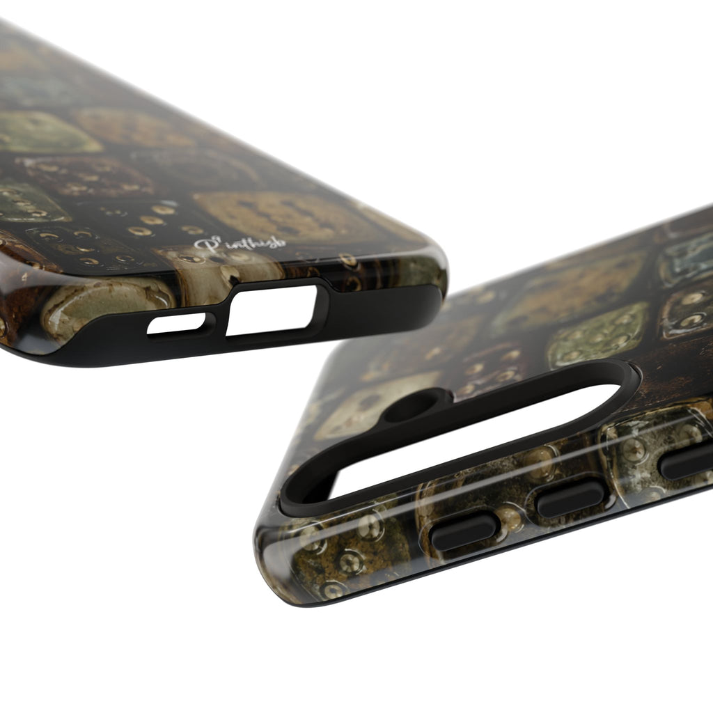 Vintage Dice Tile Phone Case