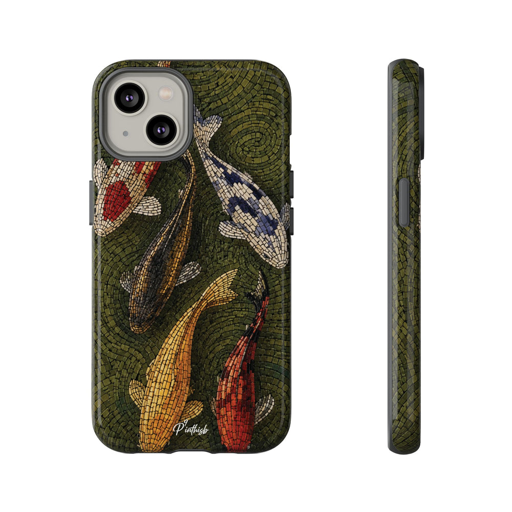 Fish Pond Tough Phone Case