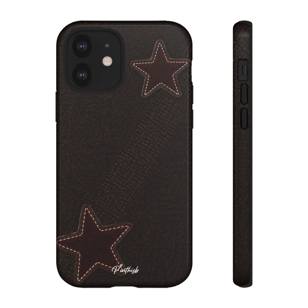 Rustic Stitched Star Phone Case