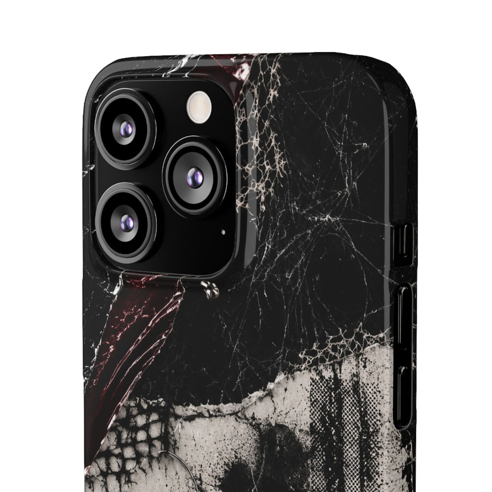 Midnight Static Snap Phone Case