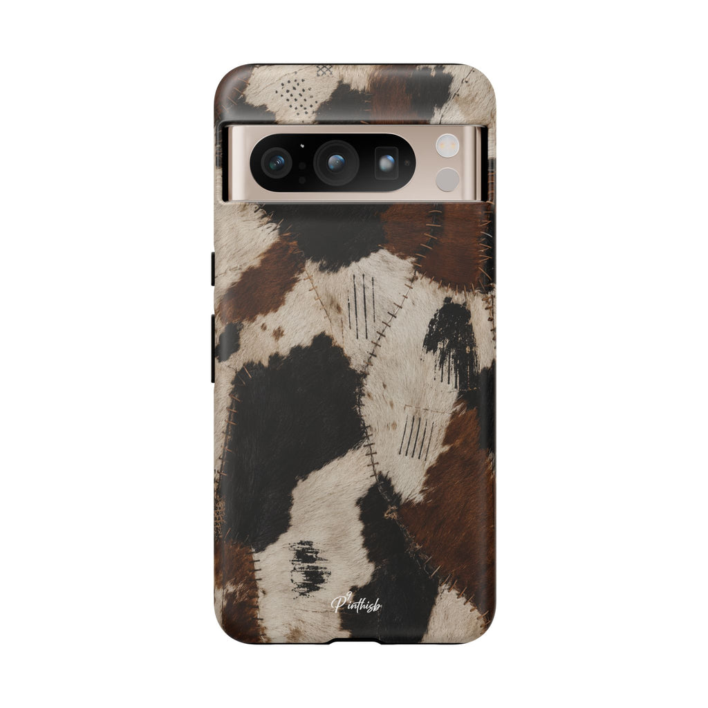 Brown & Black Animal Print Tough Case