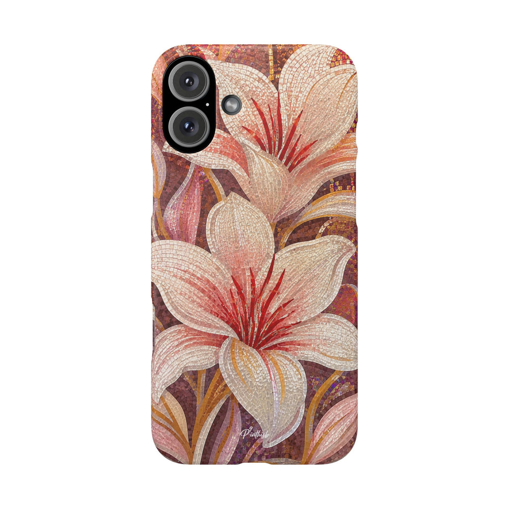 Floral Lily Snap Case