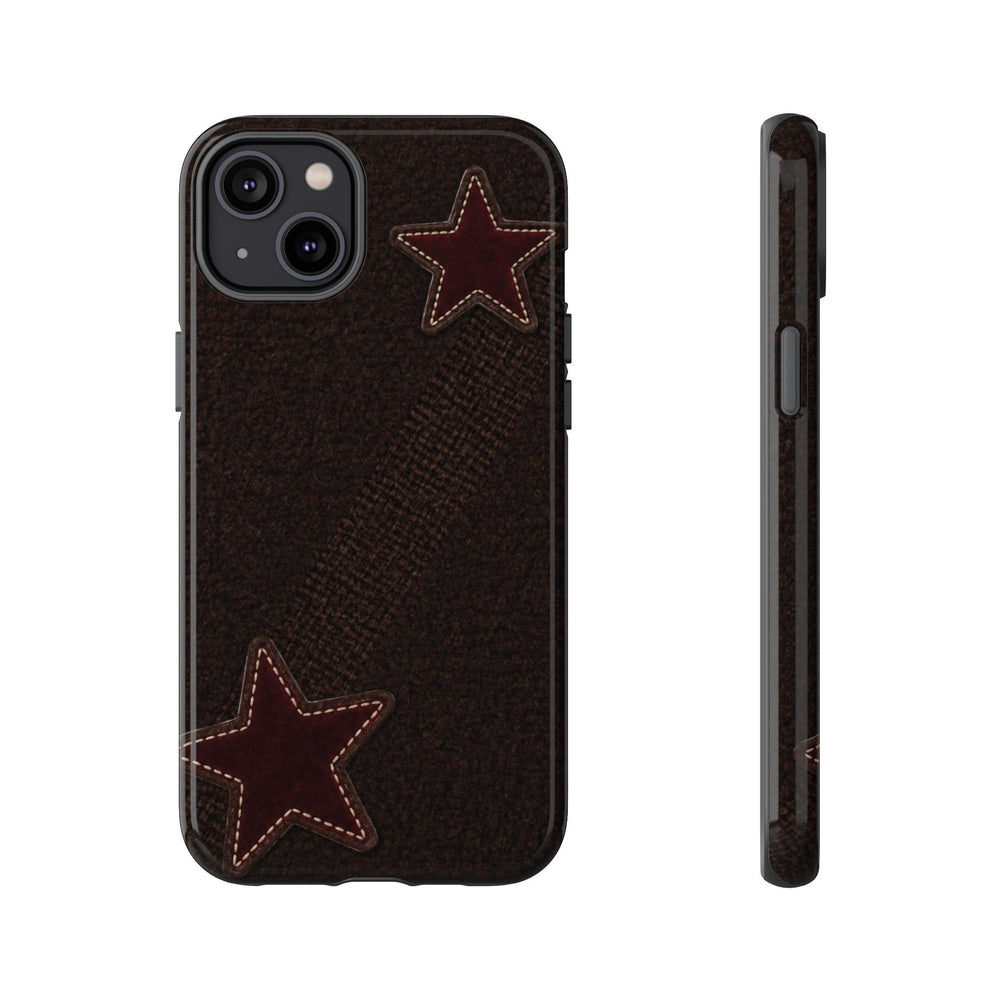 Rustic Stitched Star Phone Case