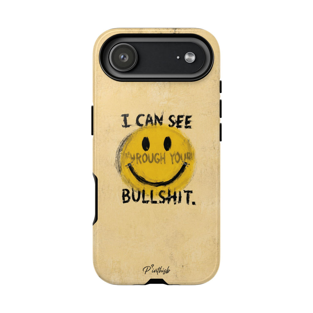 Smiley Anti-BS Tough Case