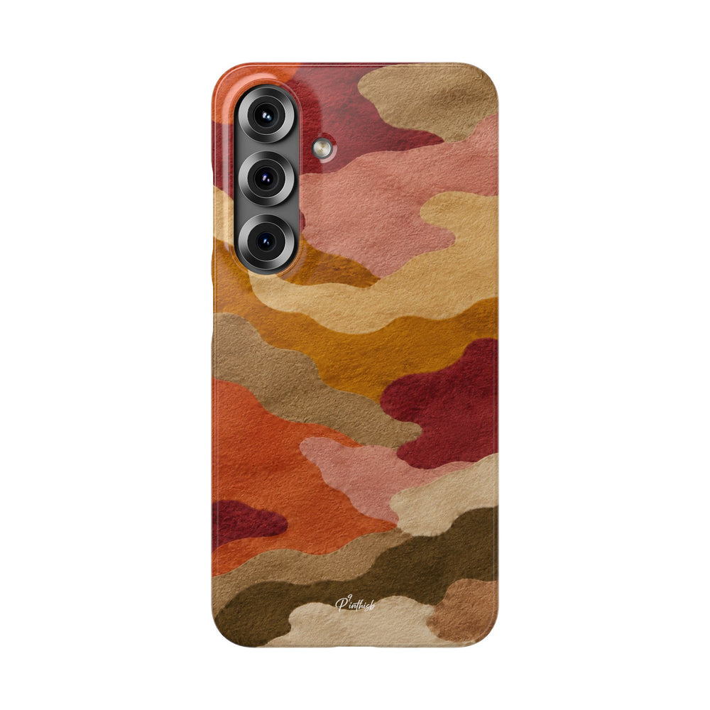 Watercolour Camo Snap Case