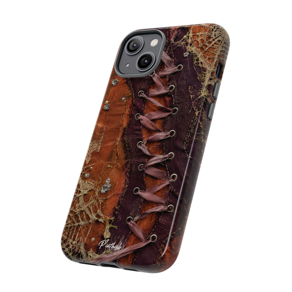 Vintage Leather Lace Tough Case
