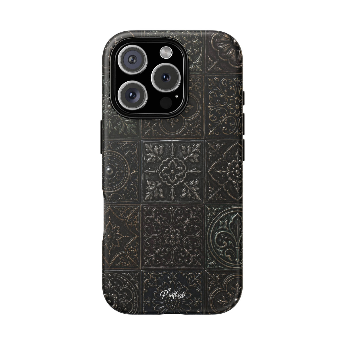 Mosaic Pattern Tough Phone Case