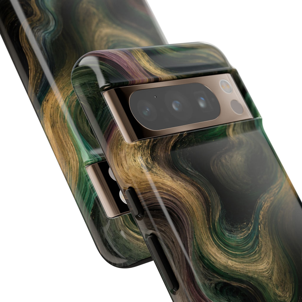 Marbled Forest Tough Phone Case