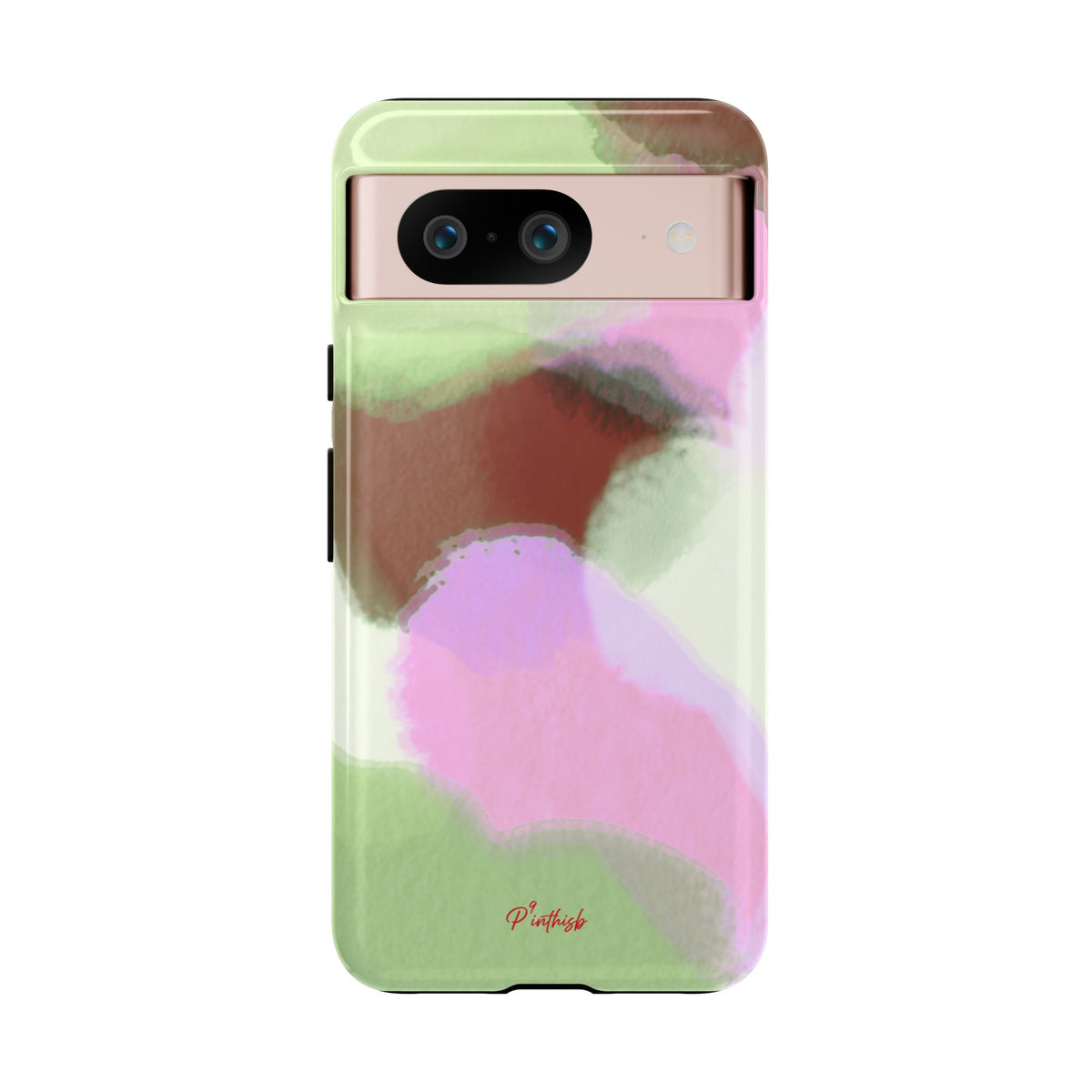 Abstract Pastel Camouflage Tough Phone Case