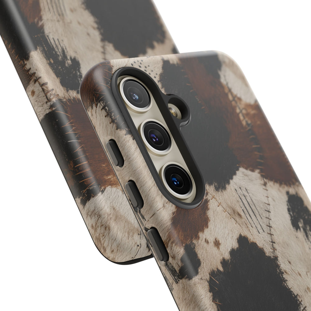 Brown & Black Animal Print Tough Case