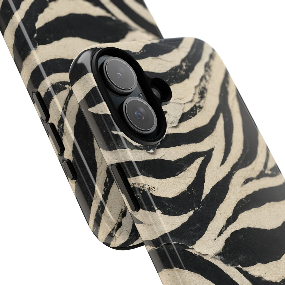 Zebra Stripe Tough Phone Case