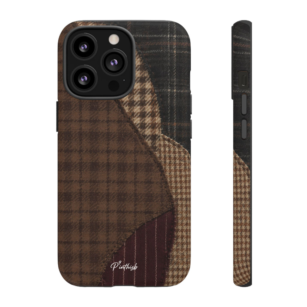 Rustic Brown Retro Tough Case