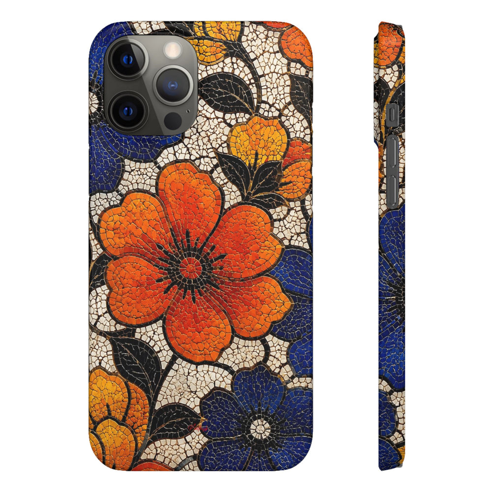 Floral Mosaic Snap Case