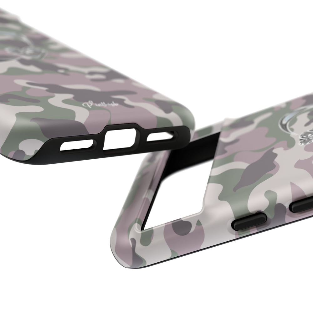 Camouflage Heart Tough Phone Case
