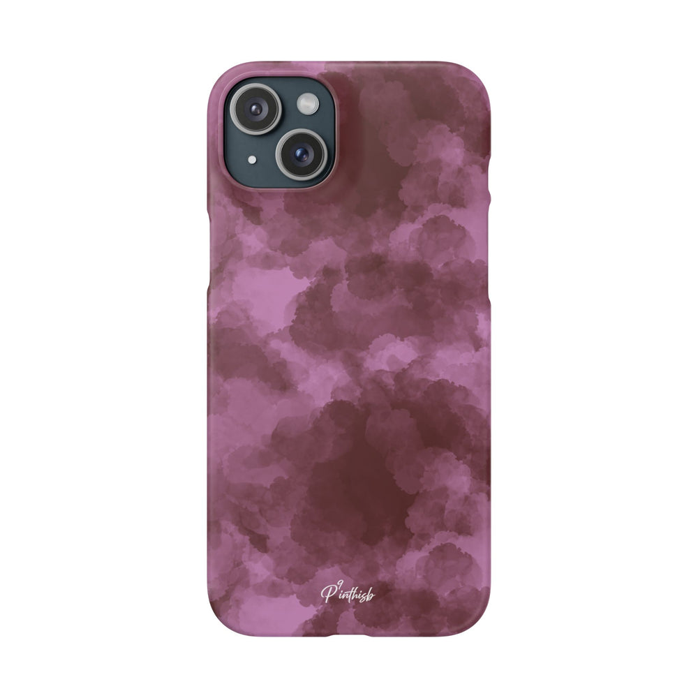 Purple Rain Snap Phone Case