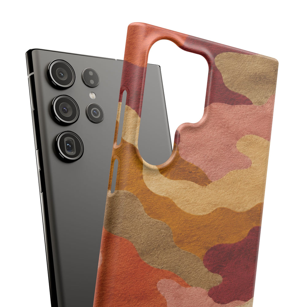 Watercolour Camo Snap Case