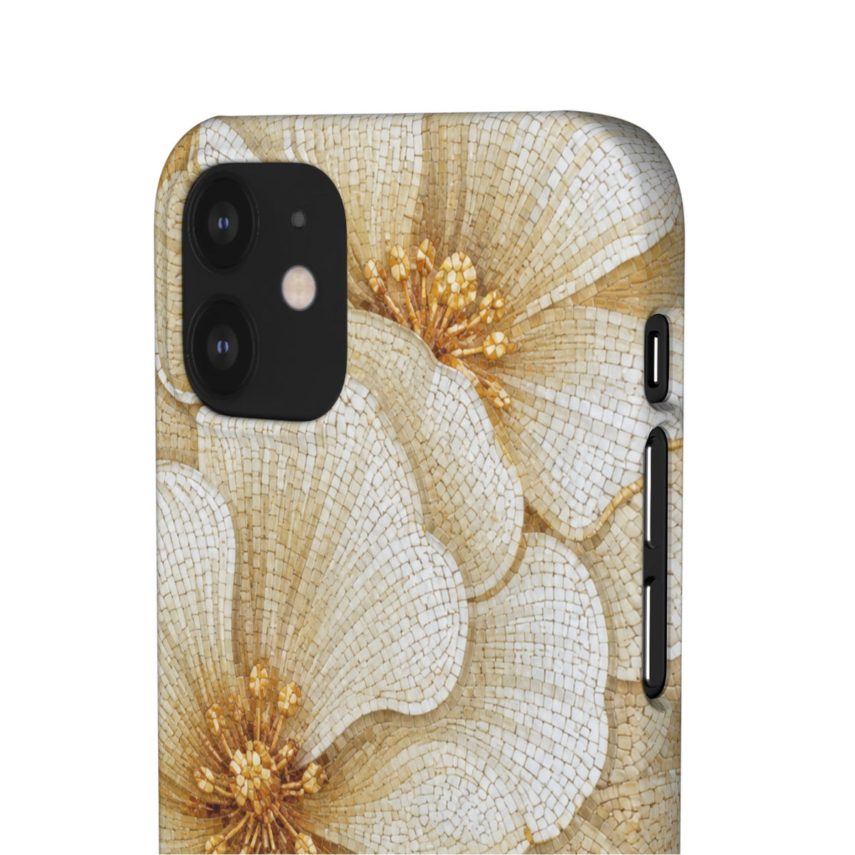 Floral Gold Bloom Snap Case