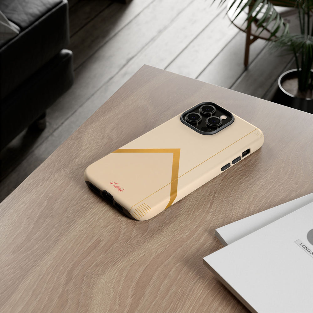Gold Malboro Inspired Tough Phone Case