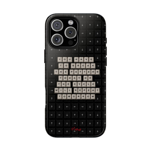 "Break the pattern" Keyboard Tough Case