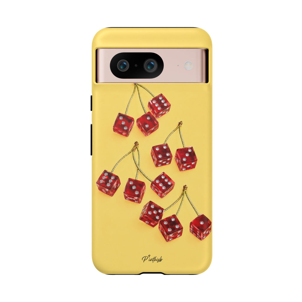 Cherry Dice Tough Phone Case