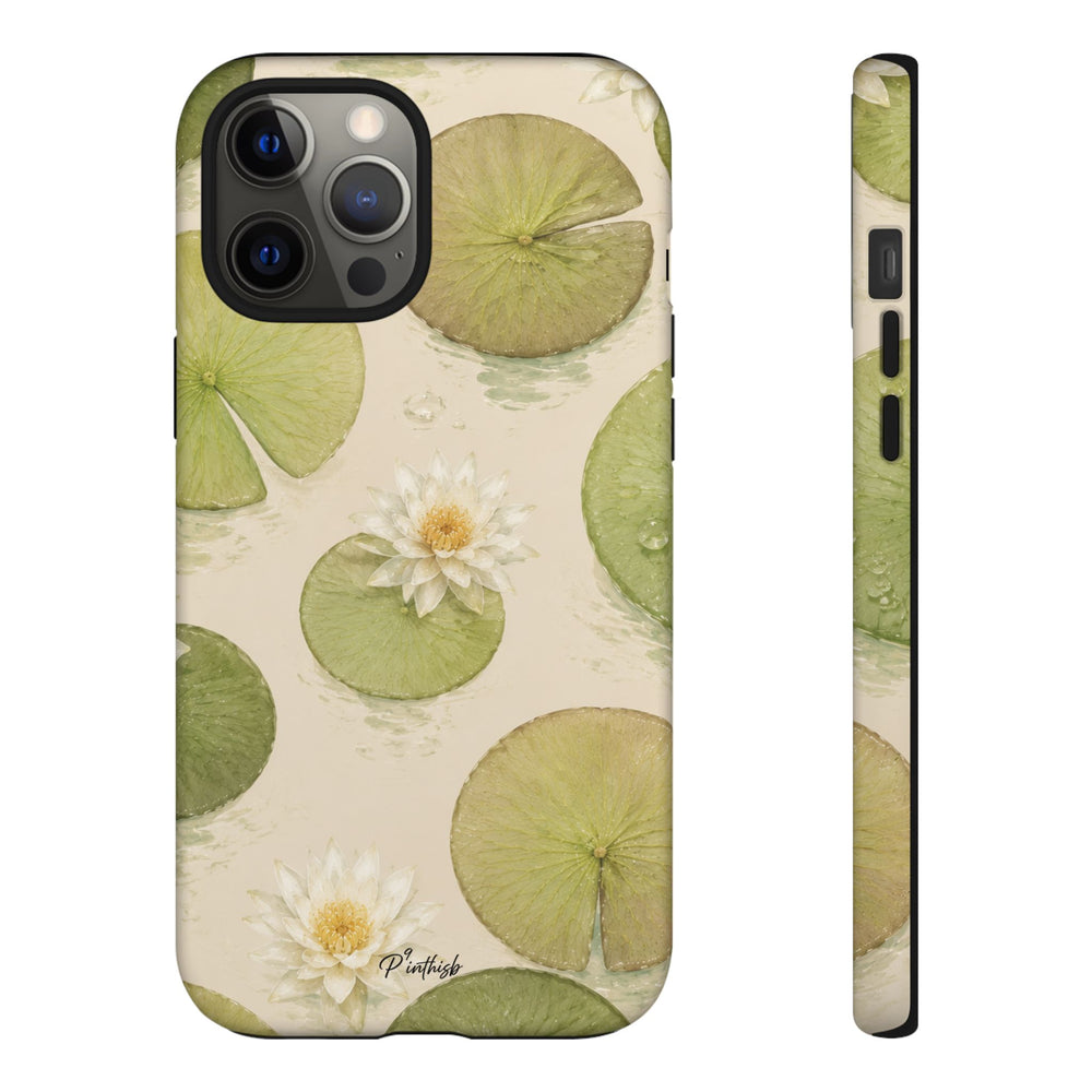Water Lily Tough Phone Case