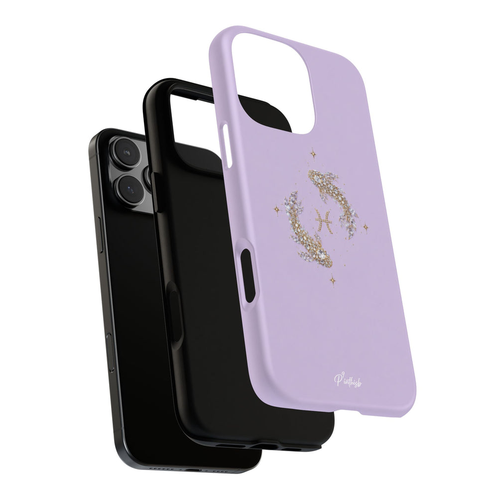 Pisces Glitter Phone Case