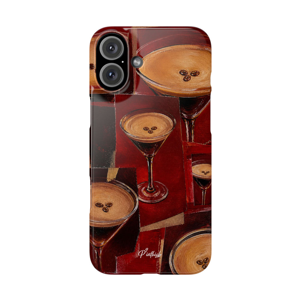 Espresso Martini Snap Phone Case