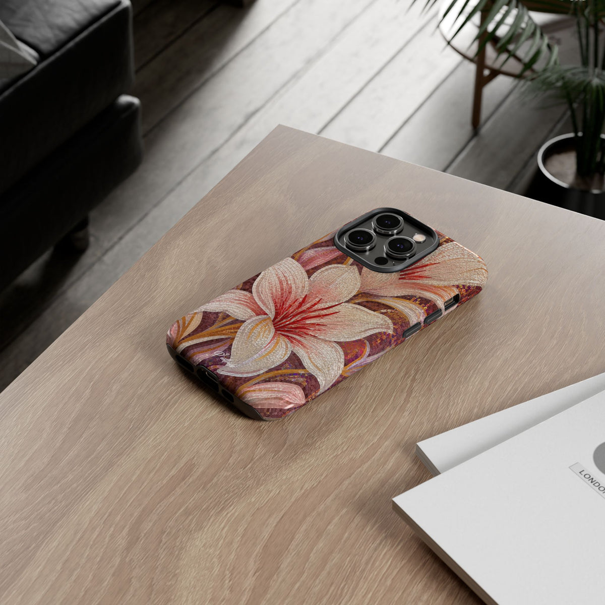 Floral Lily Tough Case