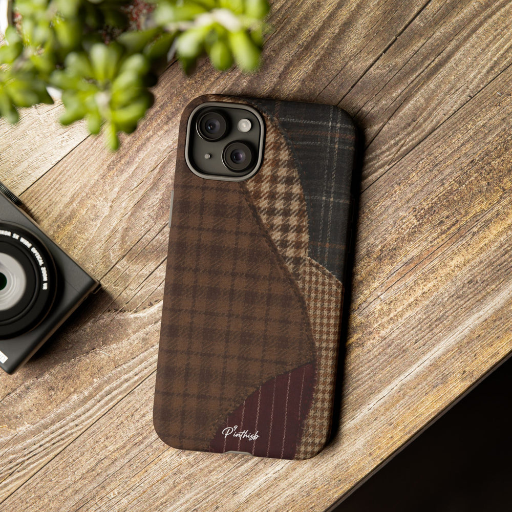 Rustic Brown Retro Tough Case