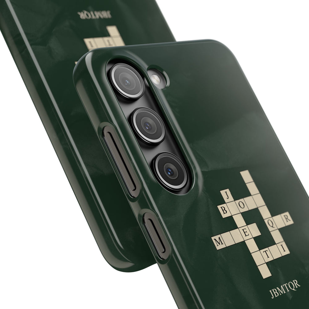 "JBMTQR crossword" Snap Phone Case