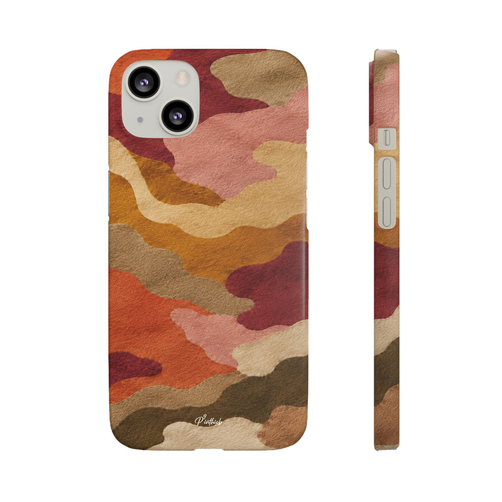 Watercolour Camo Snap Case