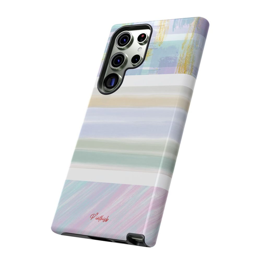 Pastel Stripe Tough Phone Case