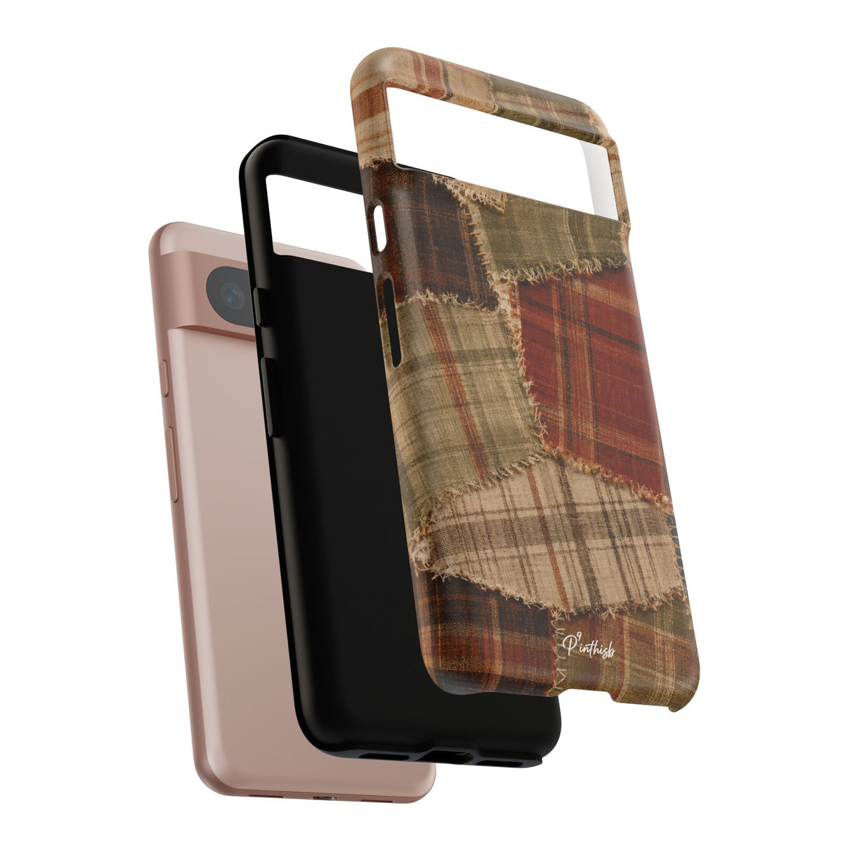 Rustic Fall Patchwork Tough Case