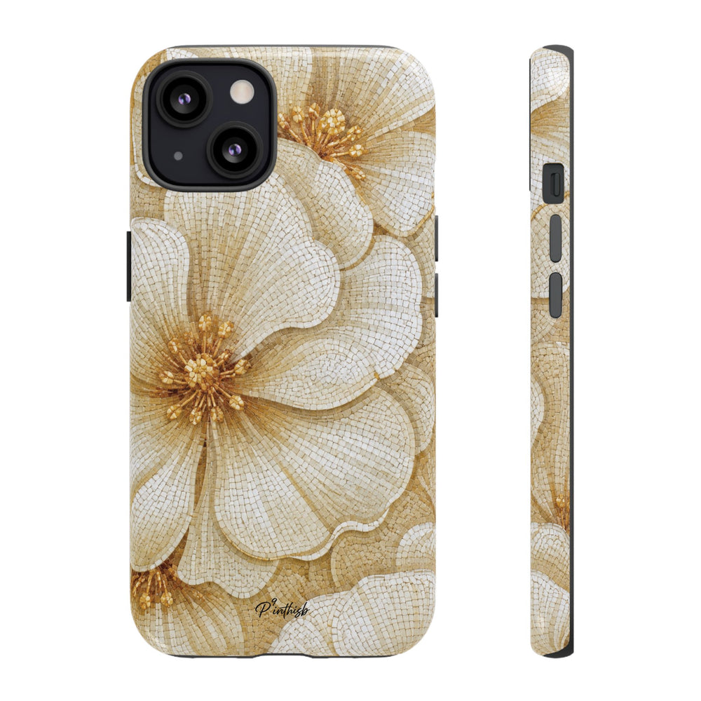 Floral Gold Bloom Tough Case