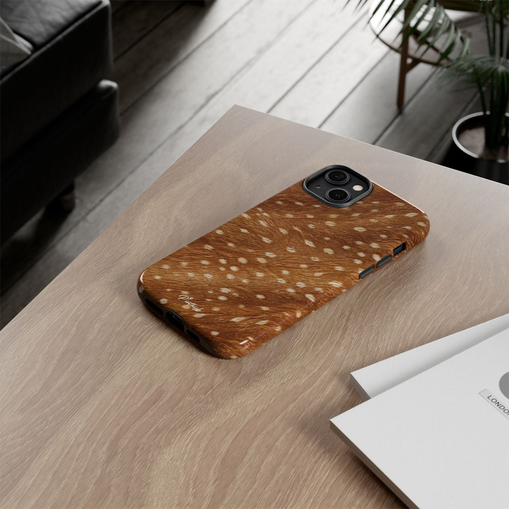 Caramel Deer Pattern Tough Case