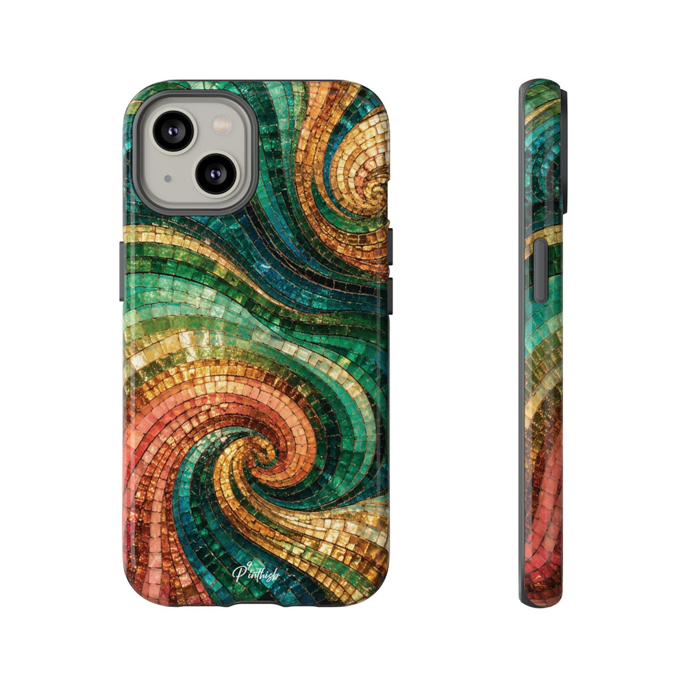 Spiral Mosaic Tough Case