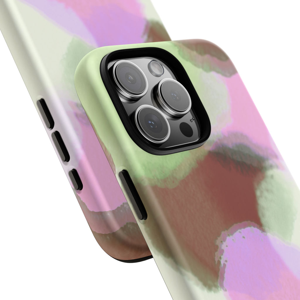 Abstract Pastel Camouflage Tough Phone Case