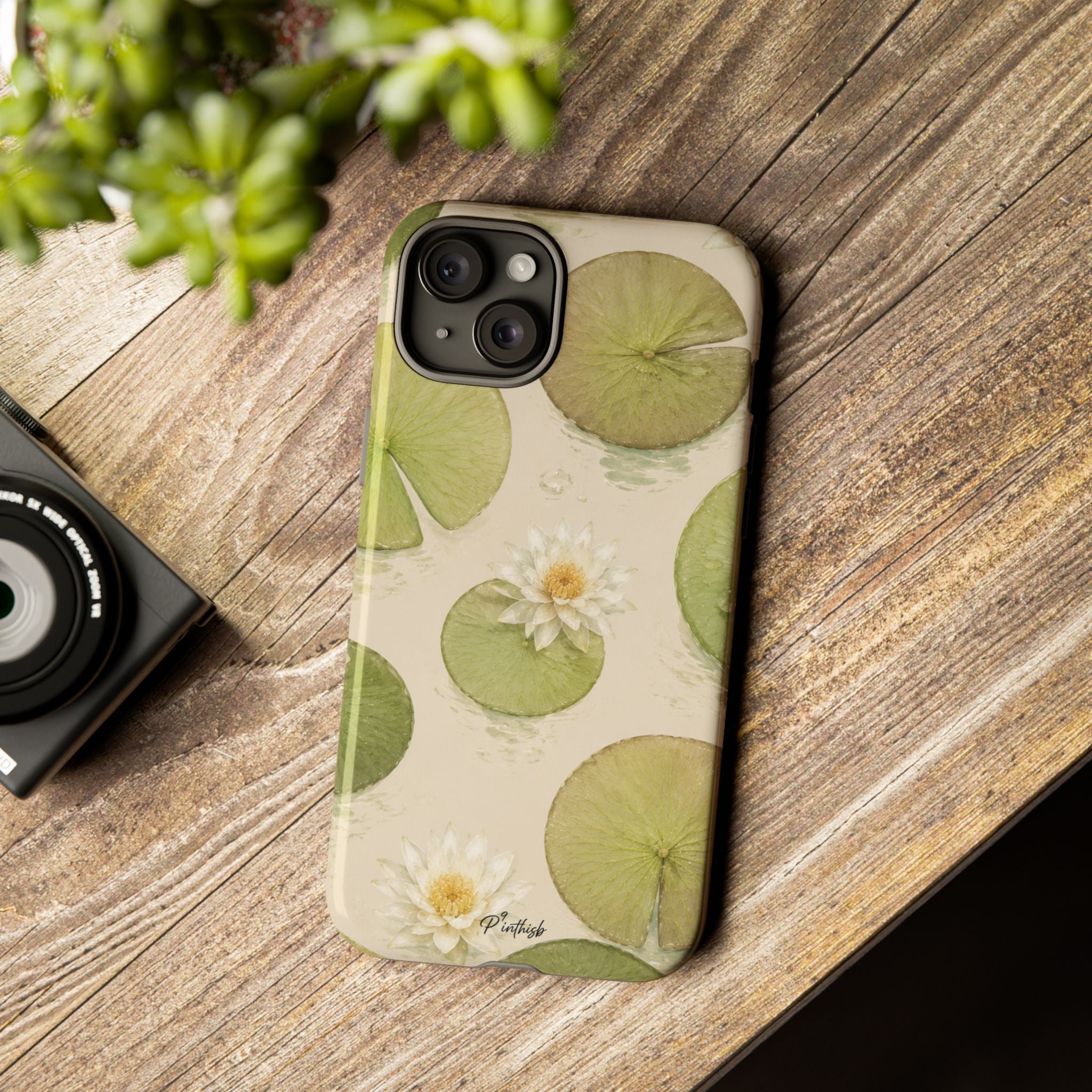 Water Lily Tough Phone Case