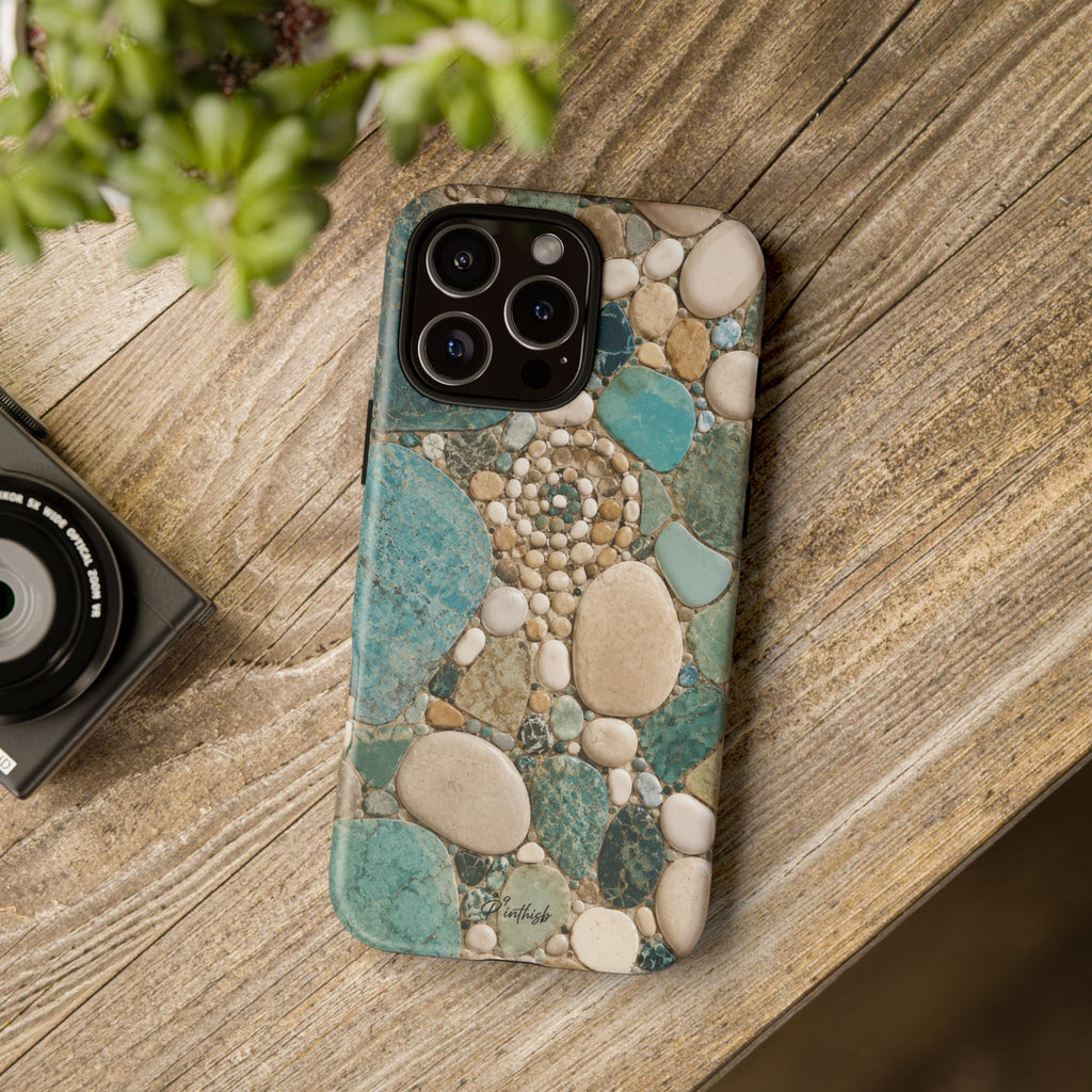 Sea Glass Mosaic Tough Case