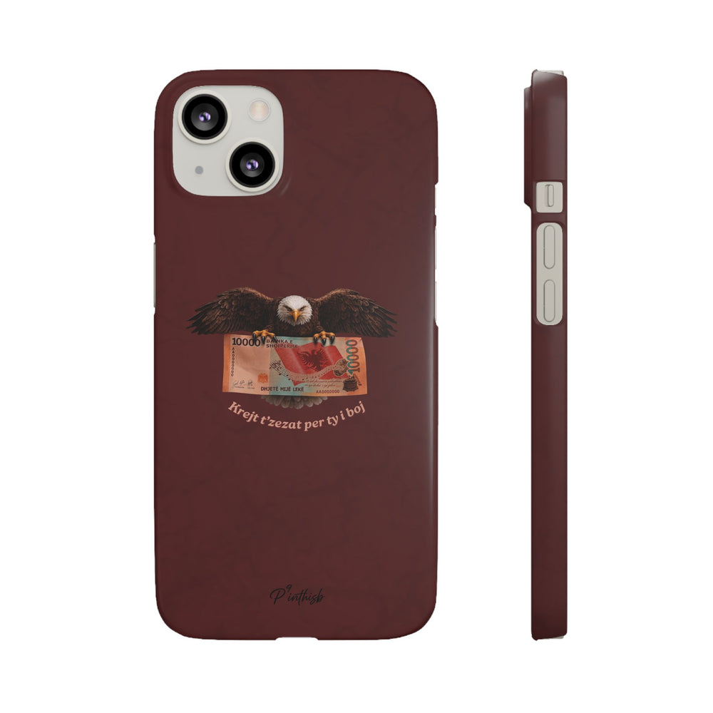 "Krejt t'zezat per ty i boj" Snap Case